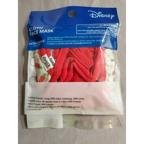 Berkshire Disney Winnie The Pooh Cloth Face Mask 3 - Picture 4 of 4